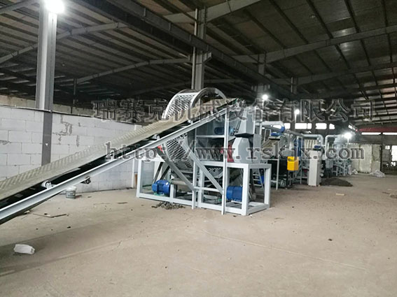 浙江臺(tái)州輪胎顆粒分離線