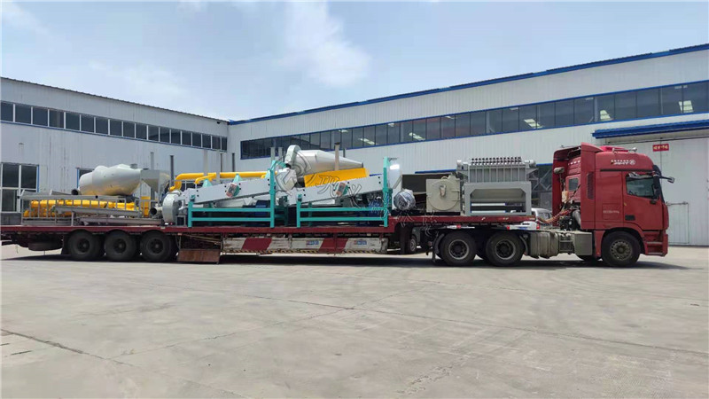 手機(jī)鋰電池處理設(shè)備一套800kg/h產(chǎn)能電池線發(fā)貨到九江