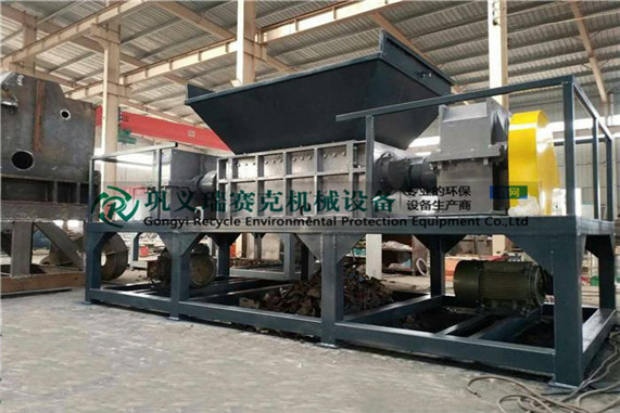 撕碎機_撕碎自行車，雙軸撕碎機視頻