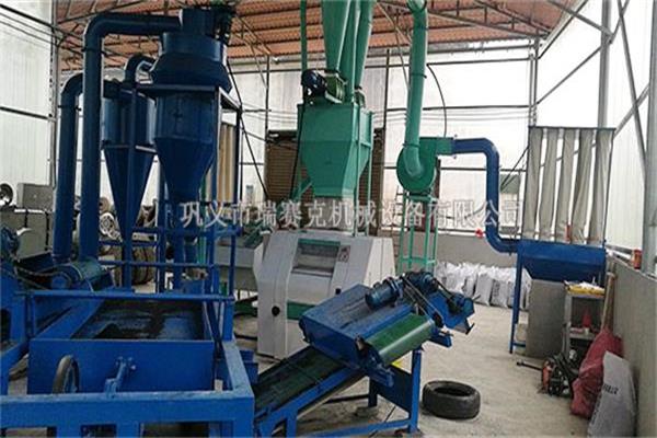 湖南半自動(dòng)廢舊輪胎膠粉設(shè)備生產(chǎn)線一組